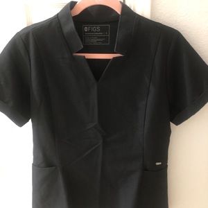 FIGS limited edition style black scrub top